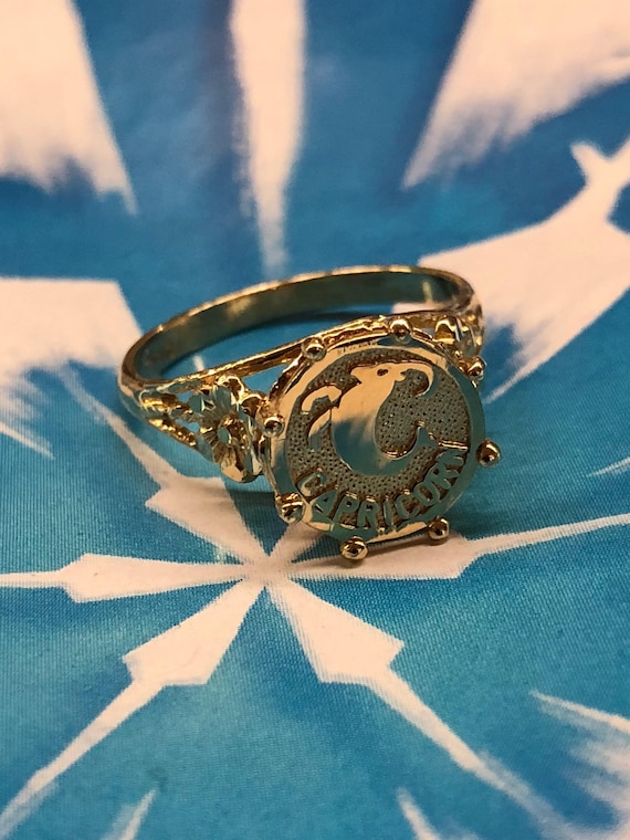 Zodiac Sign Ring, Astrology Ring, Aquarius Ring, … - image 4