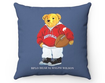 polo bear pillow