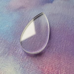 Teardrop mirror shapes for mandala painting, bag of 100 grams, Mandala supplies