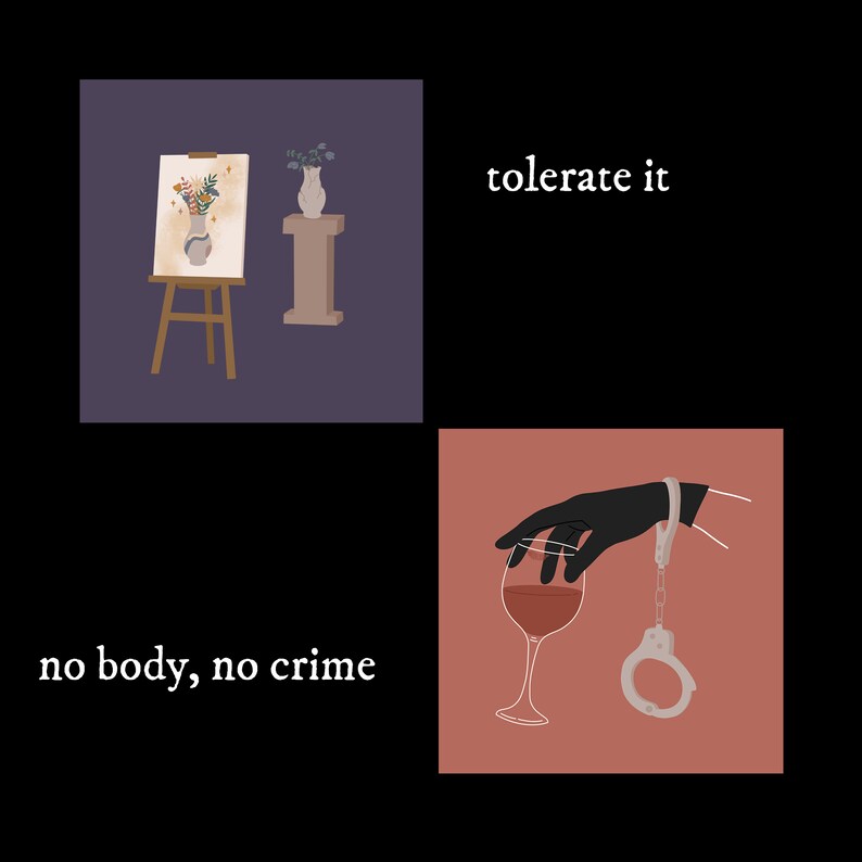 Taylor Swift Evermore Inspired Illustrations Physical Prints