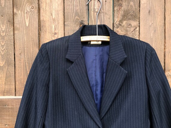 Oxford Pinstripe Blazer