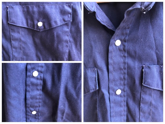 Kodiak Navy Blue Work Shirt || Navy Blue Workwear… - image 4