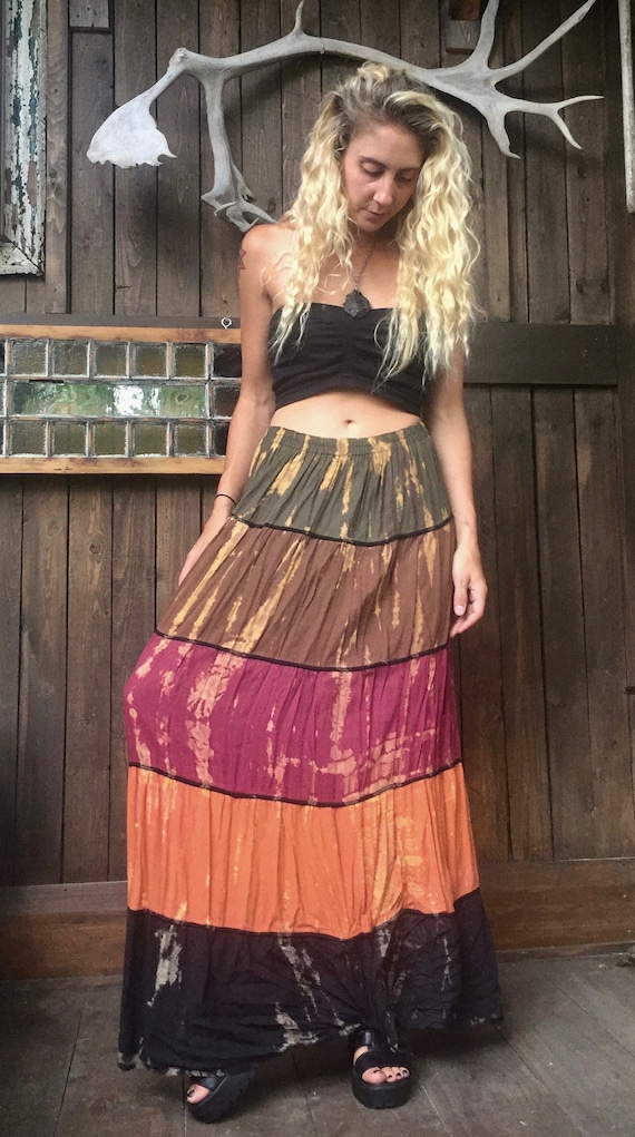 Maxi Skirt || Hippie Maxi Skirt || Thai Maxi Skirt