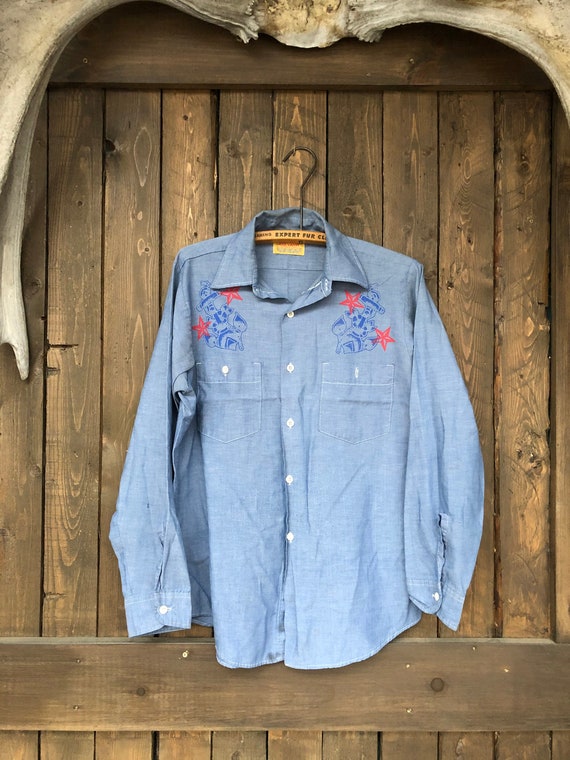 Western shirt || Western Button Up || Long Sleeve