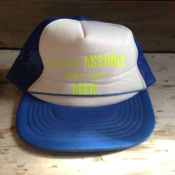 Drinking Snapback || Novelty Trucker Hat || Beer D