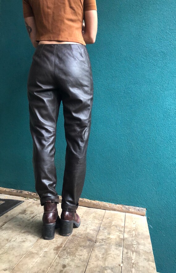 Valentino leather pants new arrivals