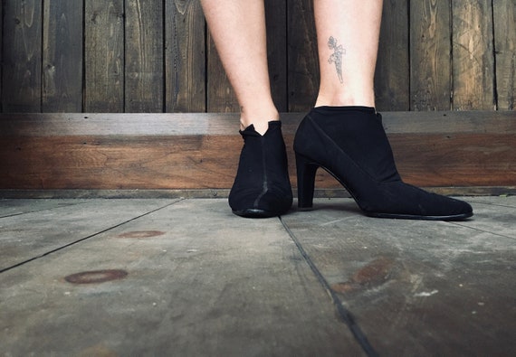 Tall hotsell heel booties