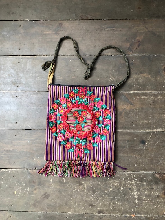 Handwoven Guatemalan Purse || Vibrant Textile Purs