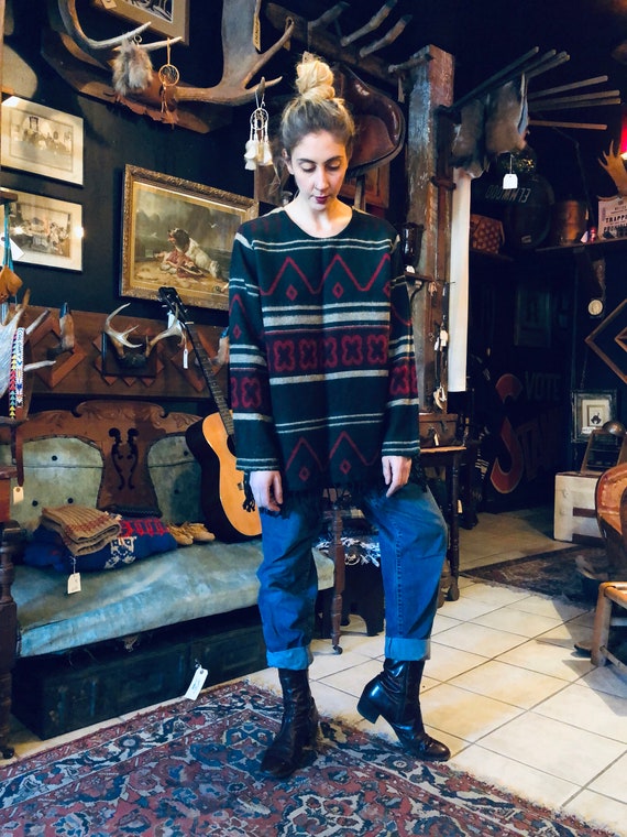 Boho Pullover || Hippie Pullover || Native America