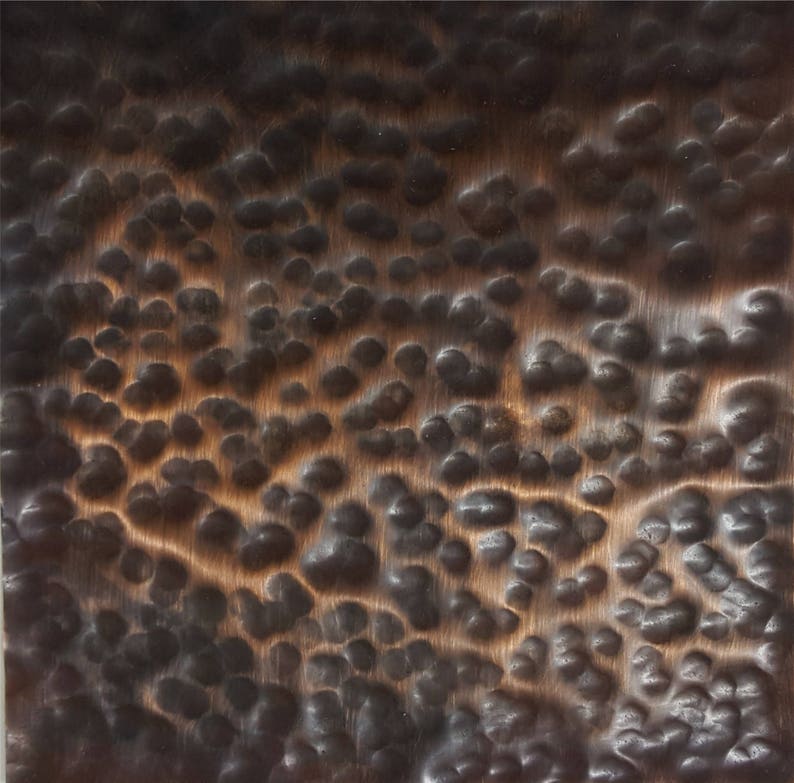 Copper Backsplash 24 Tall Hand Hammered Copper W Etsy