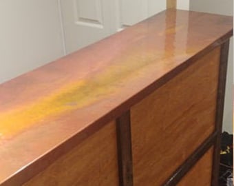 Copper Bar Tops. Heavy Duty Copper. Hand made in Ohio