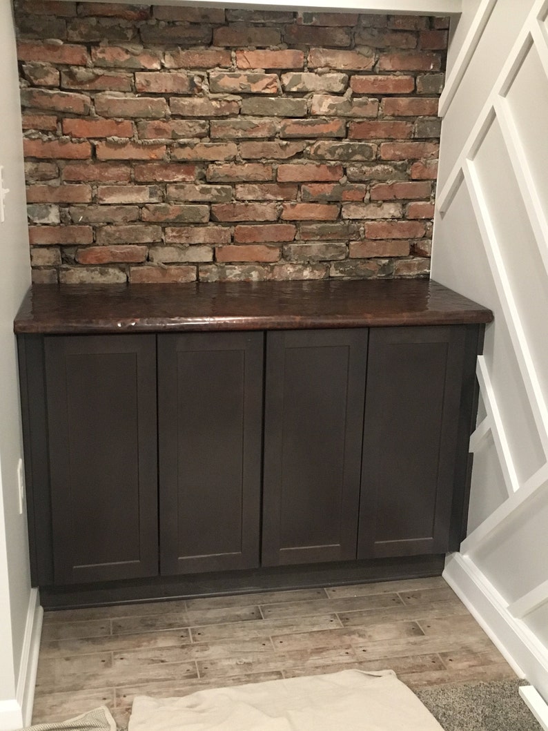 Hand Hammered Copper Sheet Rustic Finish Multiple Sizes Etsy