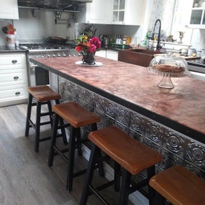 Copper Counter Tops. Heavy Duty Copper. Hand made in Ohio. Custom sizes available!