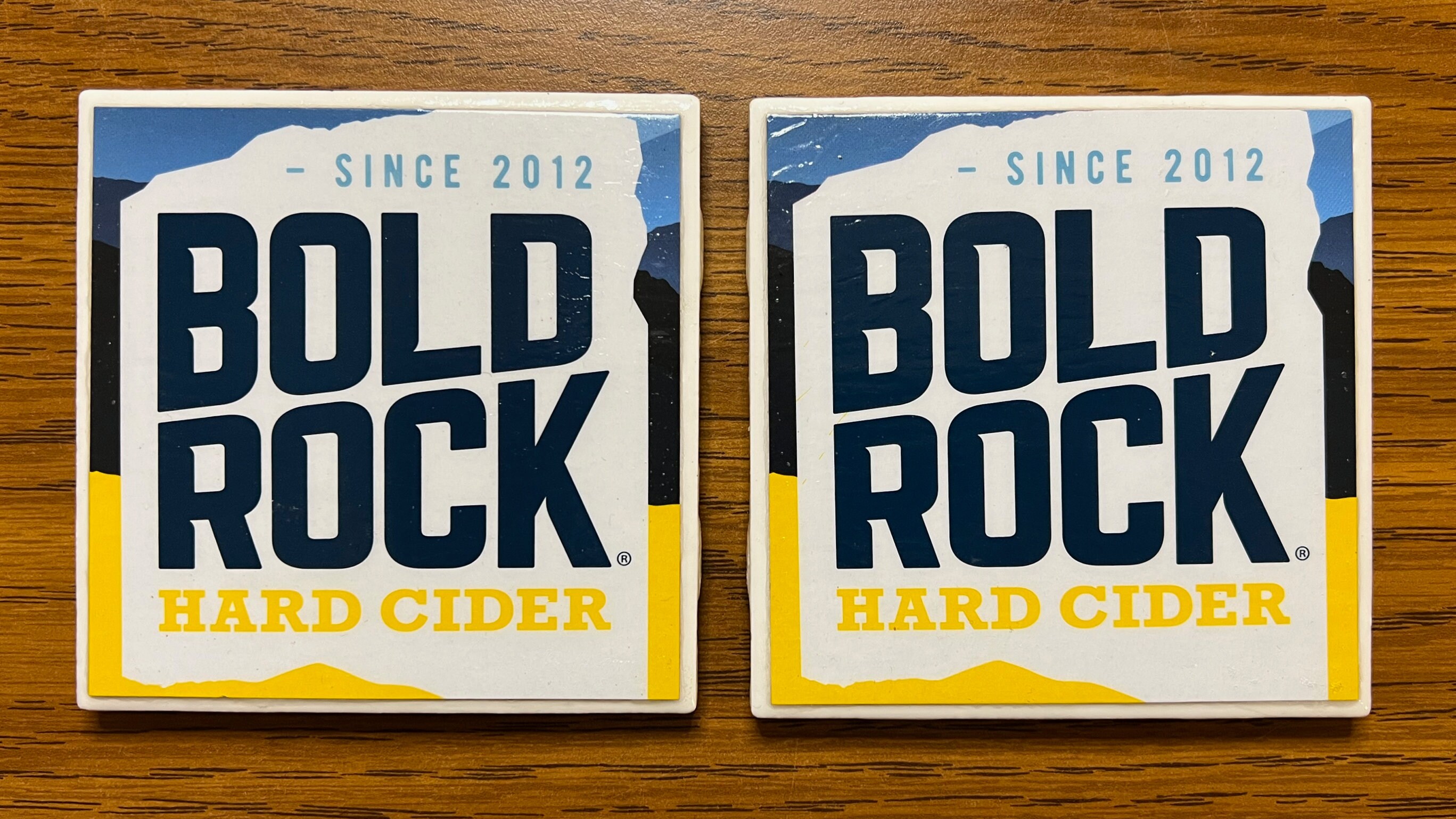 Bold Rock Mountain Block Logo Full Color Sticker - Bold Rock Shop