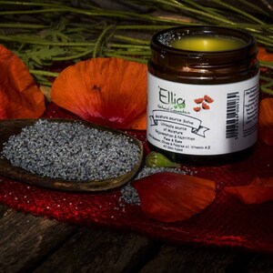 MOISTURE SOURCE SALVE - Natural Face & Eyes Cream with Olive Oil and Beeswax