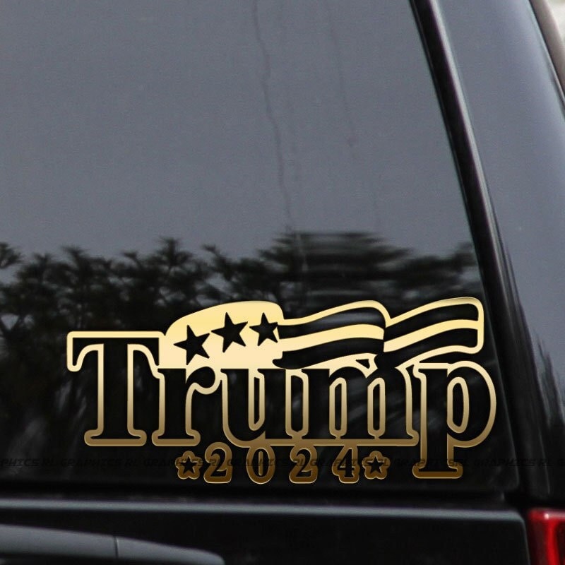 SVGDHZK 50 Pack Donald Trump 2024 Stickers, Bumper Sticker, Trump Decal For Laptop