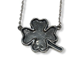 Four Leaf Clover  .925 Silver Necklace