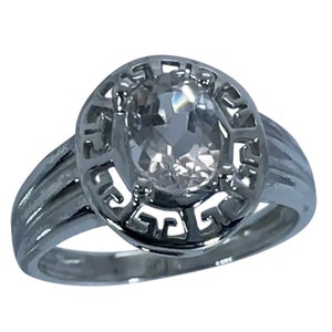 14k Morganite  Ring, FREE SIZING