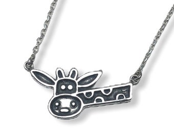 Giraffe.925 Silver Necklace