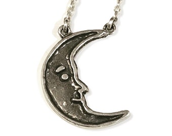 Moon  .925 Silver Necklace