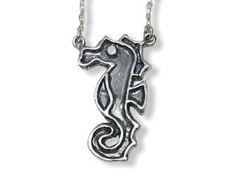Seahorse .925 Silver Necklace