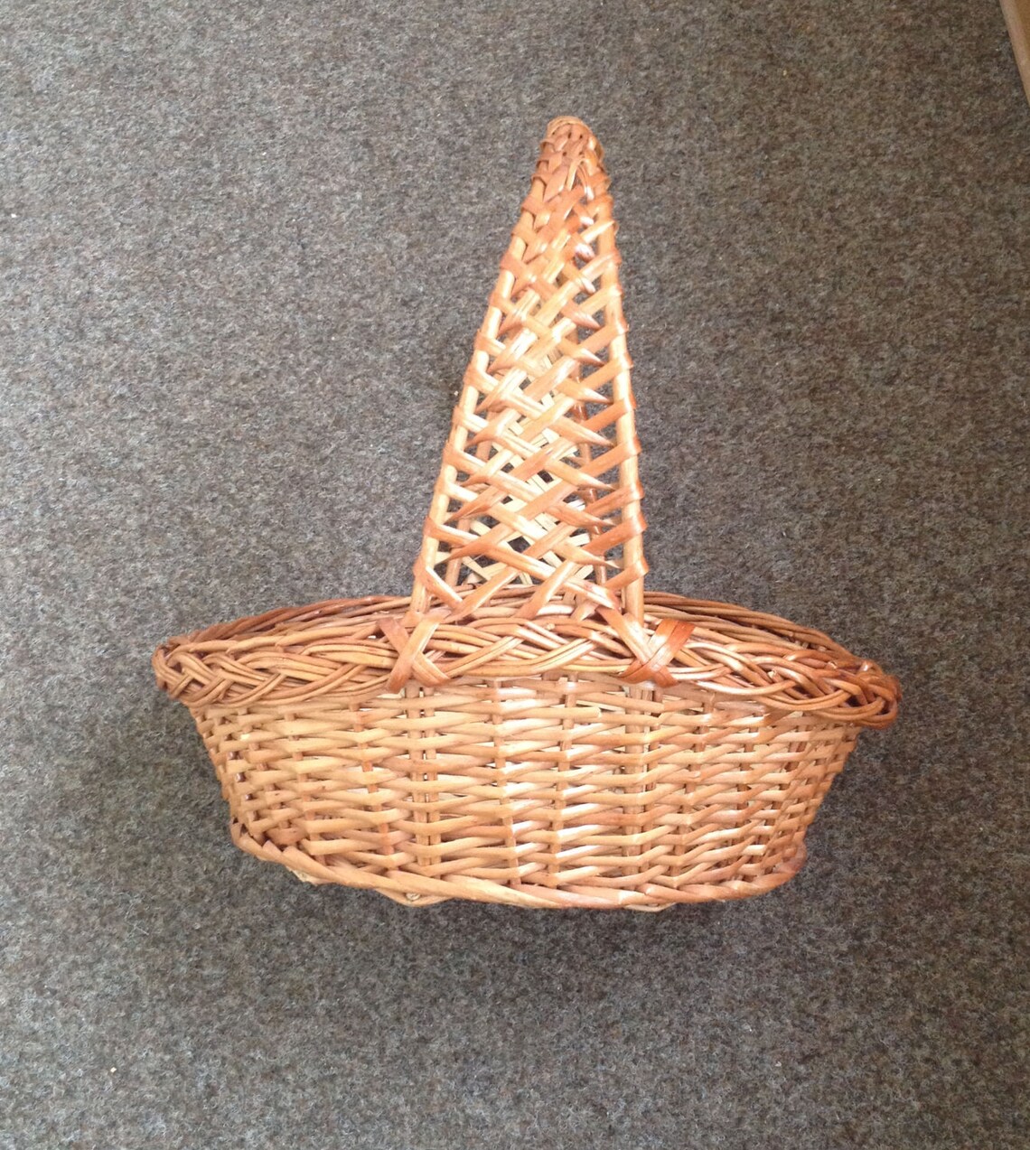 Basket decorative Willow Basket Easter Basket decorative Etsy