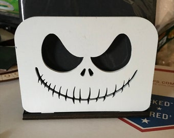Wooden Napkin Holder - Jack's Nightmare