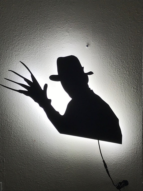 Freddy Krueger Hand Silhouette Krueger created it himself in his