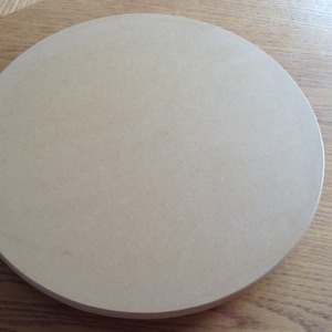 Lazy Susan MDF 13 1/2&quot; (Raw)
