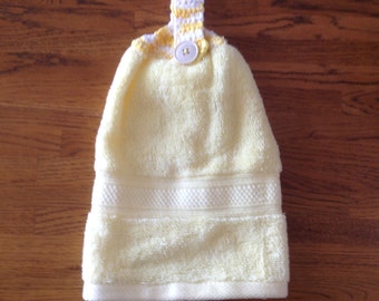 Hand Towel - Lemon Yellow