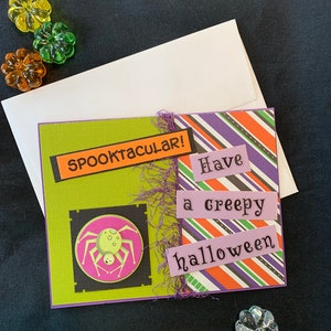 Carte faite main Spooktacular Have a Creep Halloween