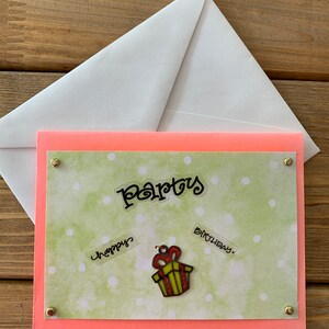 Feliz Aniversário - Cartão em Branco
