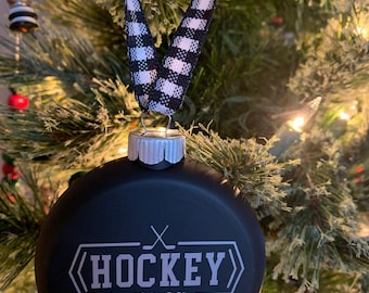 Hockey Puck Ornament - Papa