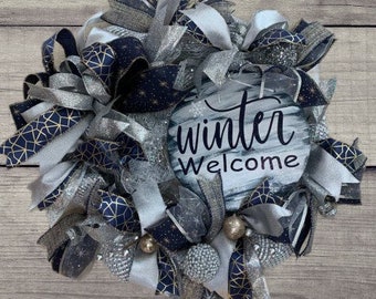 Winter Welcome Wreath