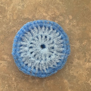 Scrubby voor alle doeleinden: lichtblauw/blauw