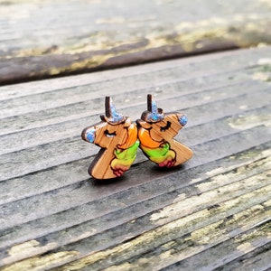 Bloomingdale's Children's Unicorn Stud Earrings In 14K Yellow Gold - Foto 9