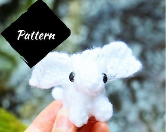 PATTERN - Amigurumi Mini Pegasus Plush Crochet Pattern - Amigurumi Pegasus - Pegasus Amigurumi Pattern - Crochet Pegasus - Amigurumi Pegasus
