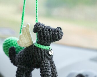 Black Lab Memory Gifts - Black Lab Gift - Black Lab Car Ornament - Black Labrador Car Freshie - Labrador Gifts - Black Lab Memorial for Car