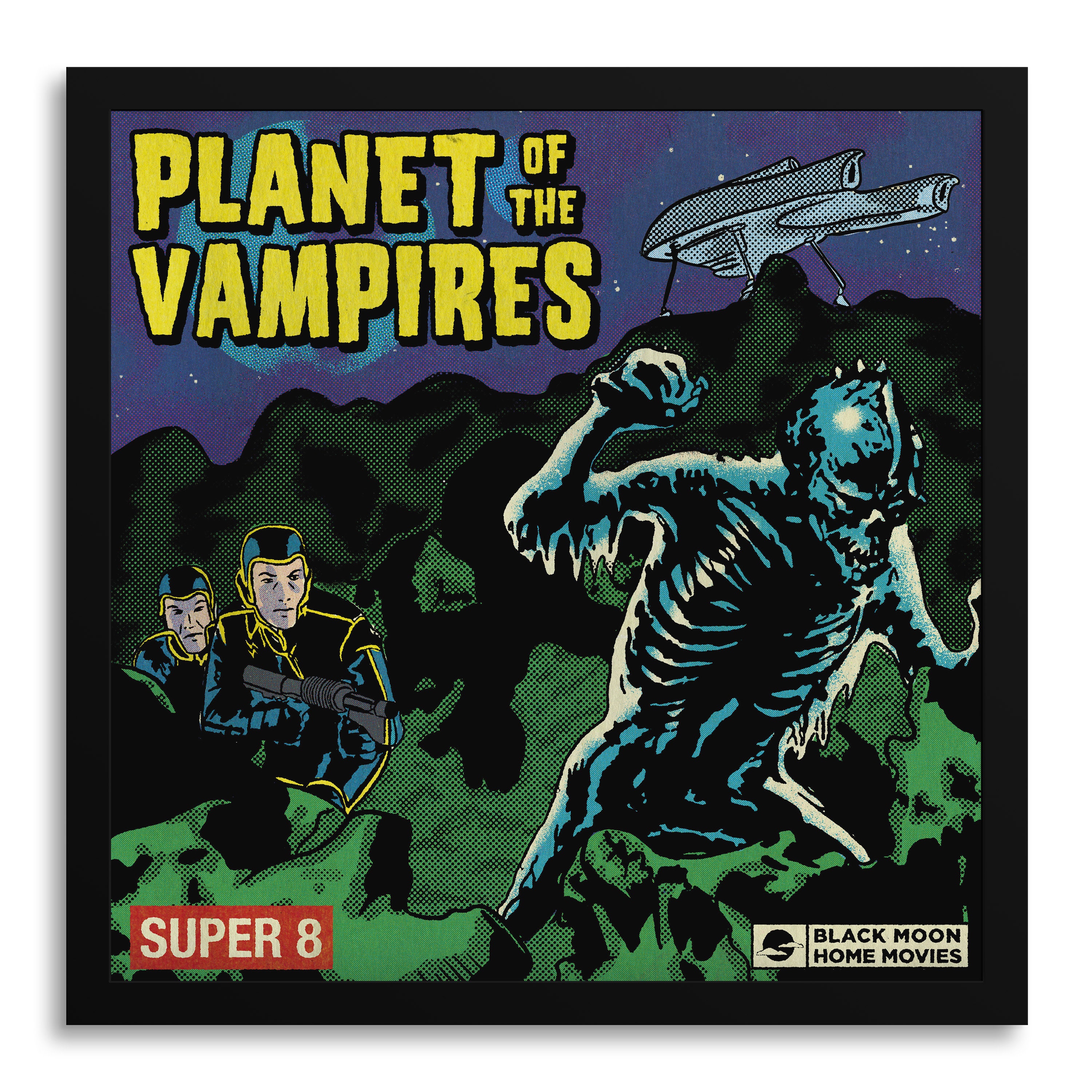 Planet of the Vampire is a Vintage Retro Castle Films Inspired 8mm