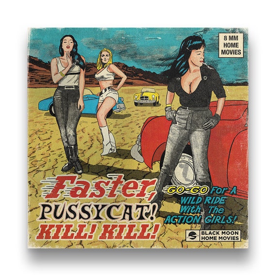 Faster, Pussycat! Kill! Kill! 額入りポスター‼️ NEW! Faster PussyCat Kill Kill! Poster | BlitzCadet