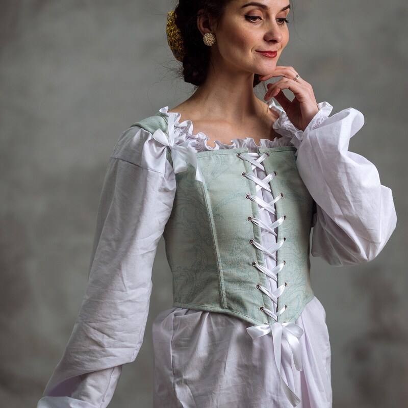 18th century style corset