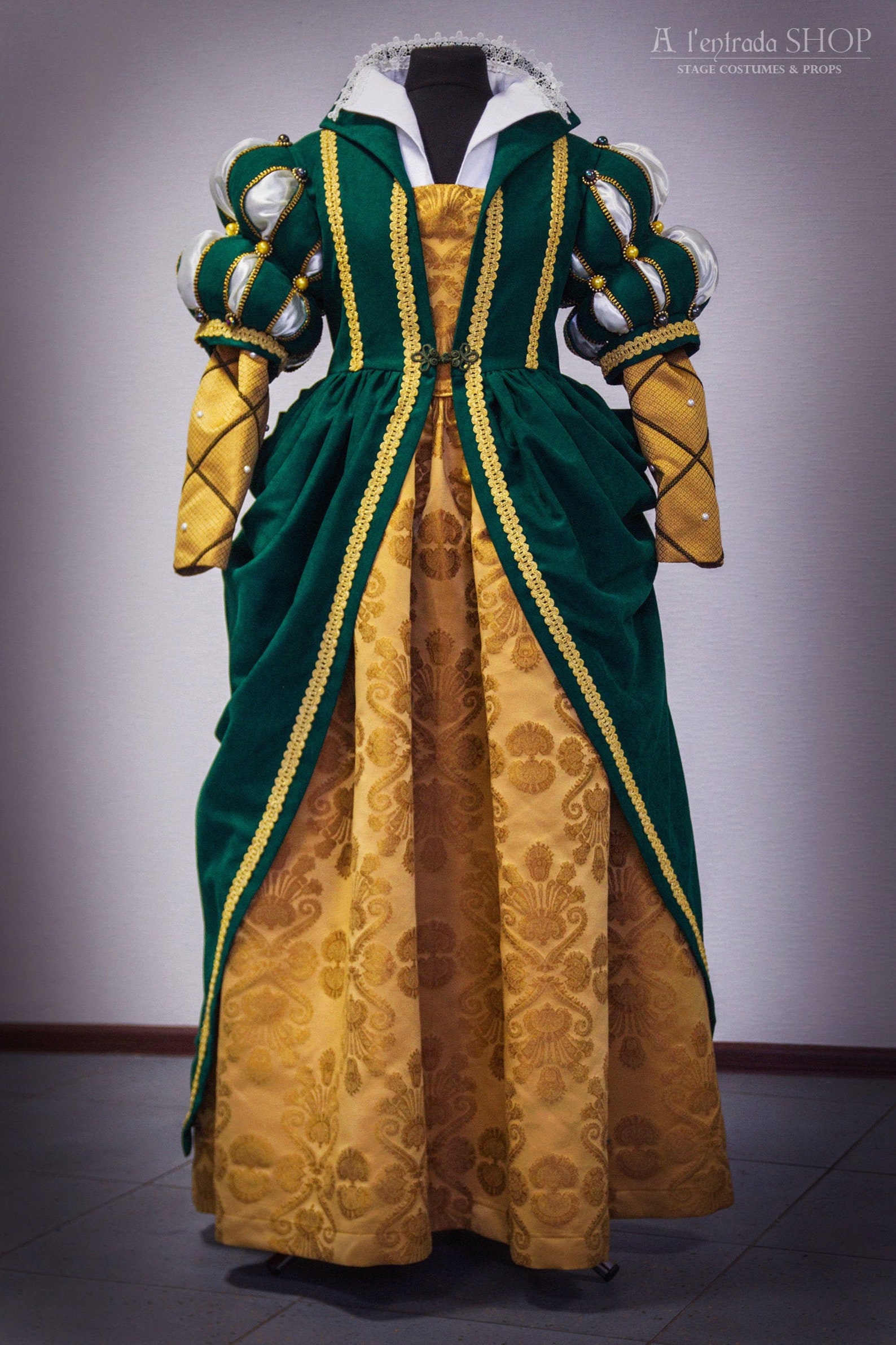 Royal Renaissance Dress. Velvet Ren Faire Dress. Robe Etsy