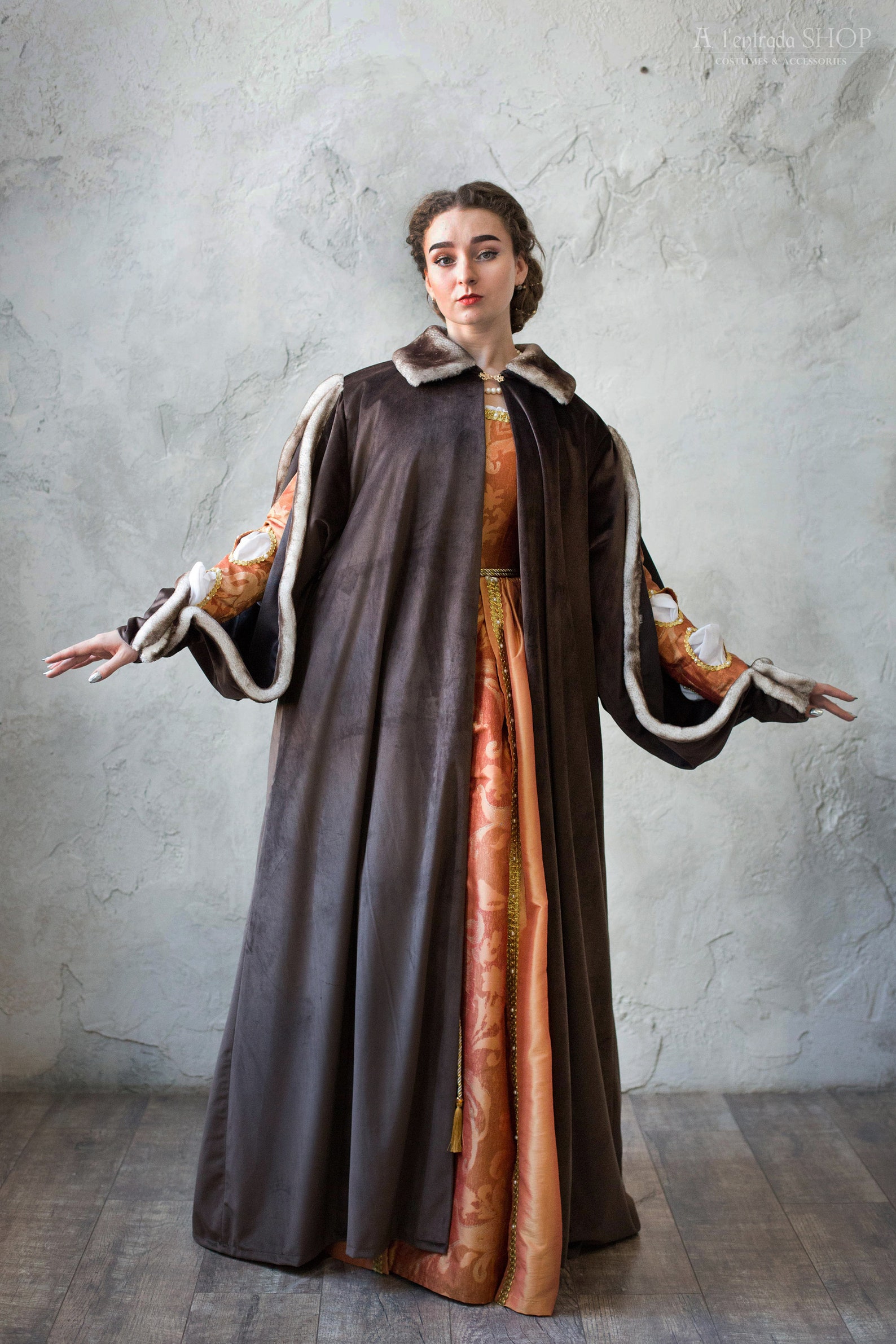 Renaissance dress 1500's Italian fashion. Late 15th Etsy