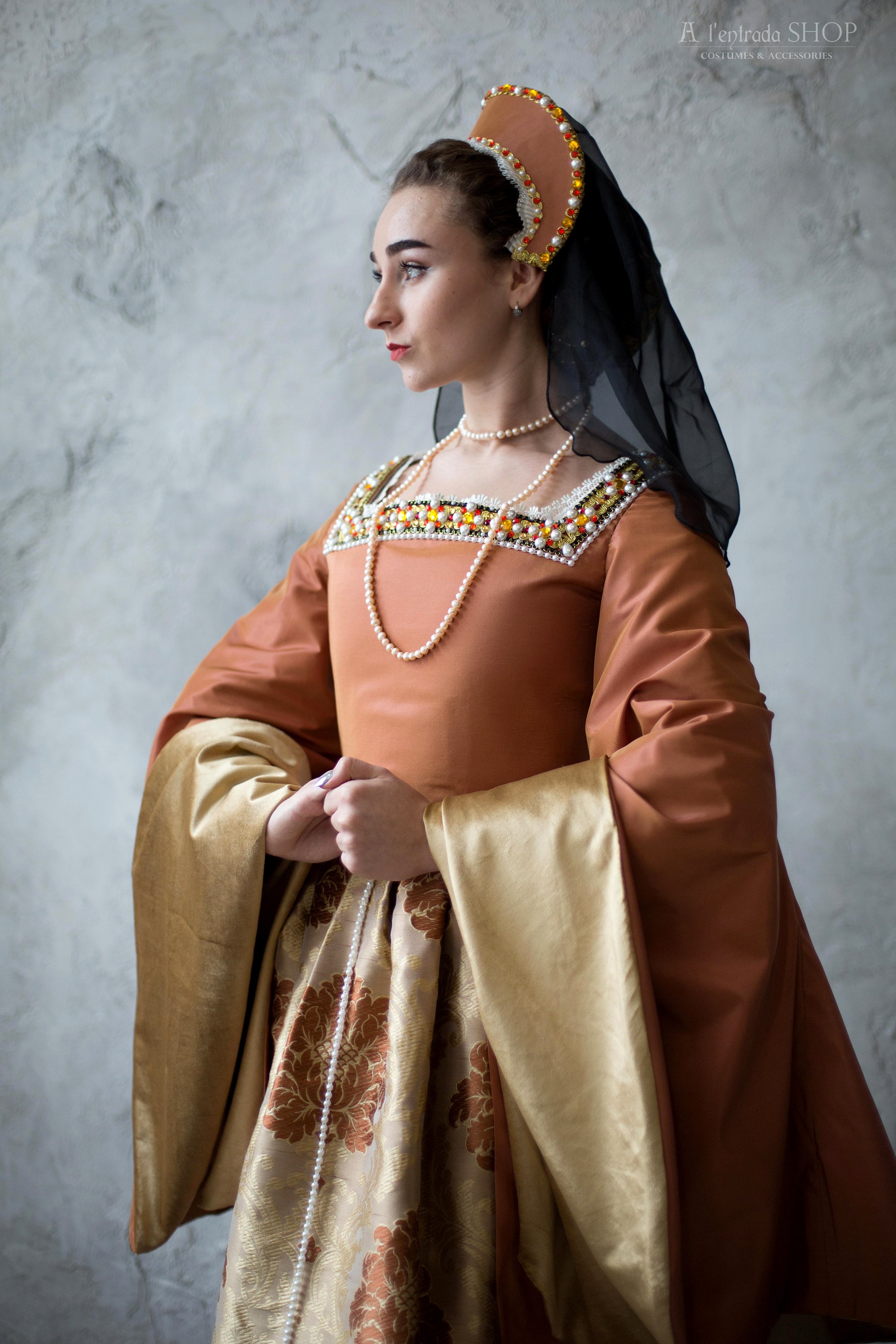 Robe Renaissance. Tudor robe début du XVI siècle. Reine Etsy