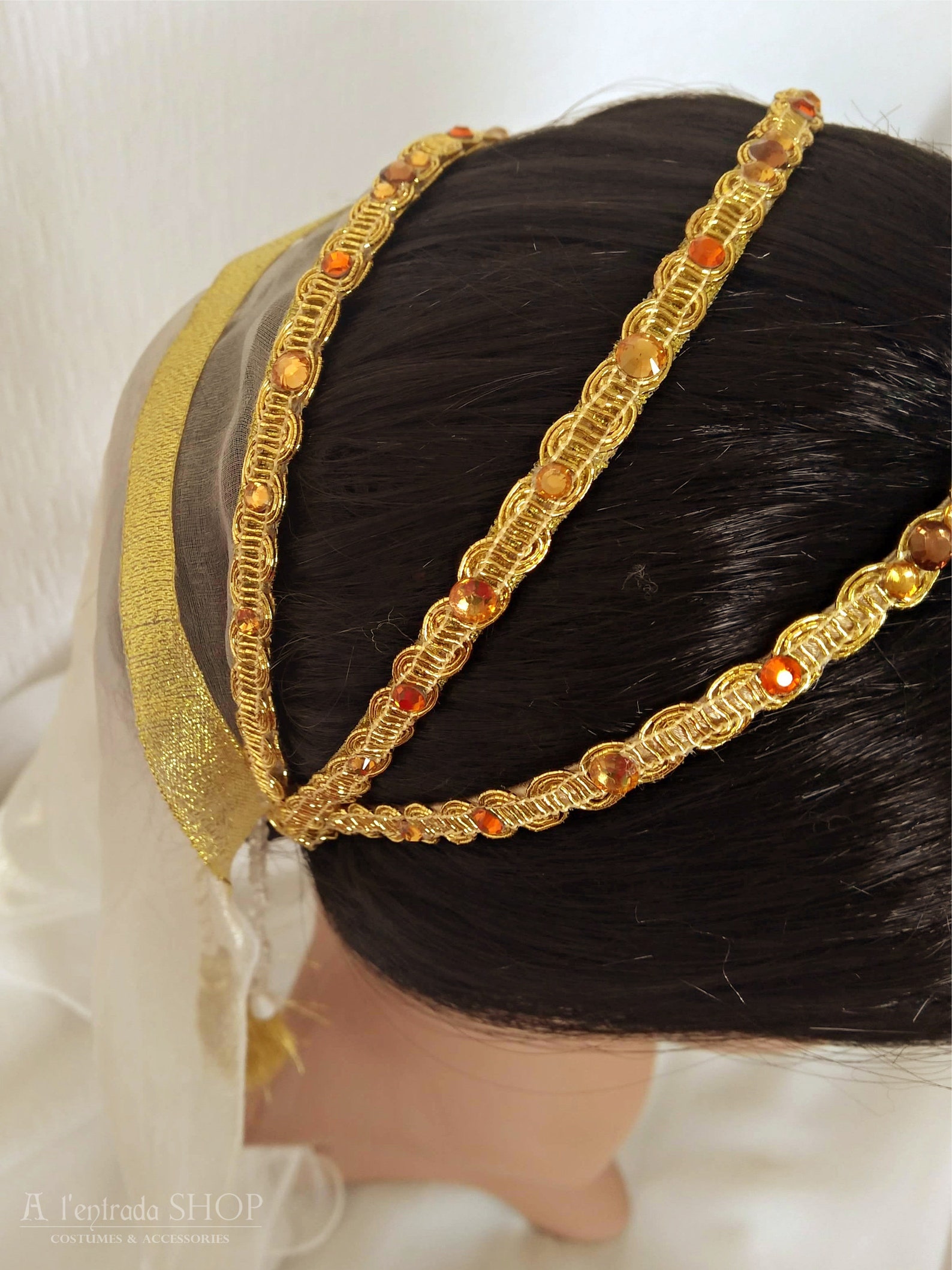 Renaissance headdress 15th century headpiece. Renaissance Etsy