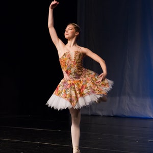 The Awakening of Flora, Professional Ballet Tutu, YAGP Classical Dance, WBC, Manufacturer, For the Stage Performances, EBGP.