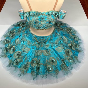 NEW!!! Available for custom order! Professional Ballet Tutu, Classical Dance, Odalisque Variation, La Corsaire, Original Design, Hand Made