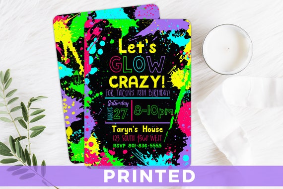 Splat Paint House Now Has Glow-In-The-Dark Neon Paint Parties With