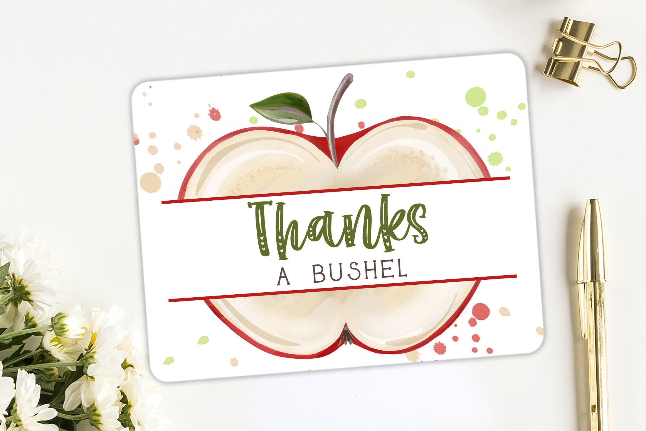 Apple Birthday Invitation Apple Birthday Party Invitation Etsy