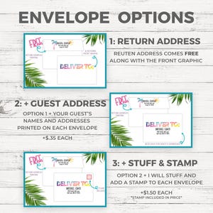 Summer Bash Invitation - Summer Birthday Party - Hello Summer Beach Party - Any Age image 4